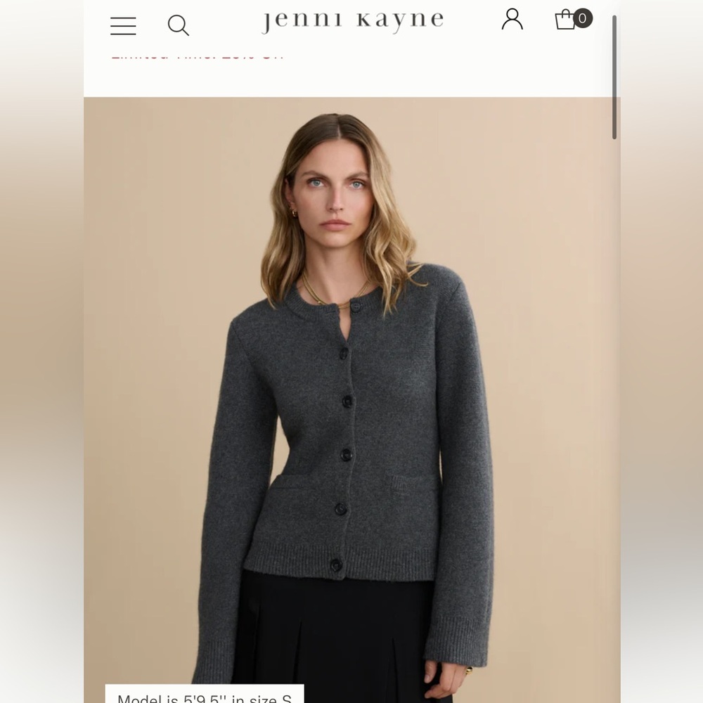 Jenni Kayne Cooper Cardigan | NWT